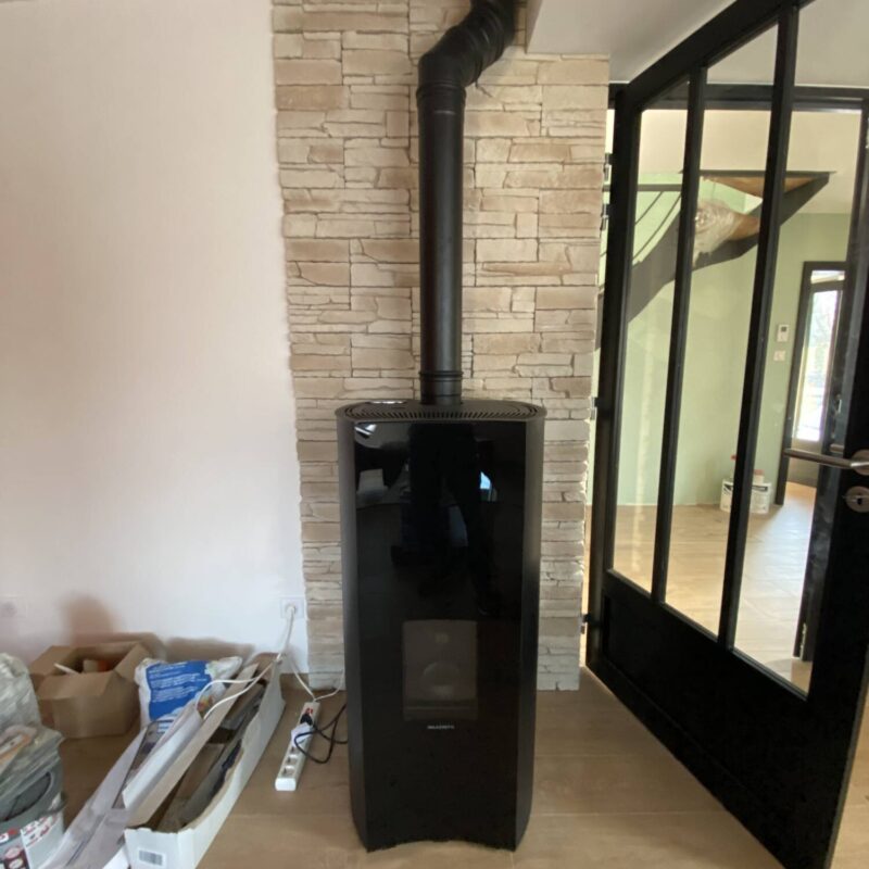 POÊLE À GRANULÉS PALAZZETTI 800X800 | Arnes Thermique Chauffage Audincourt 4